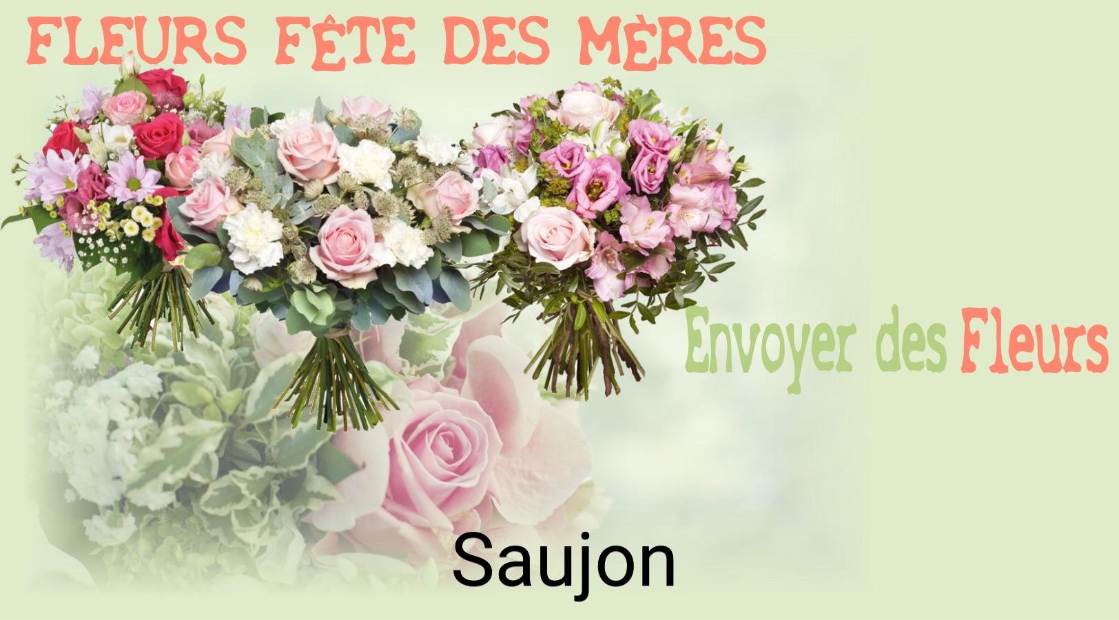 Bouquet de Fête des Mères livré à Saujon